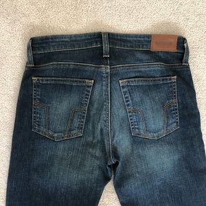 Boot cut fossil jeans